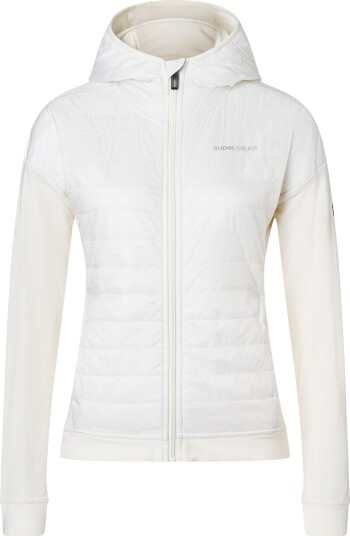 super.natural Women's Warm Up Aloof Jacket Fresh White XS