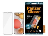 PanzerGlass - Skjermbeskyttelse for mobiltelefon - glass - rammefarge svart - for Samsung Galaxy A42 5G