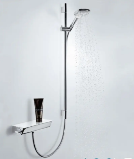 Hansgrohe Ecostat Select dusjpakke 650 mm, med termostat, Hvit/Krom