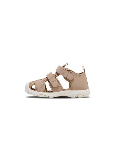 Hummel Kids' Sandal Velcro Infant Warm Taupe 26, Warm Taupe