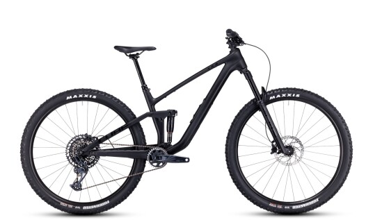 Cube Stereo ONE44 C:62 PRO 29 23, fulldempet terrengsykkel, downhill-sykkel, unisex S Carbon´N´Black