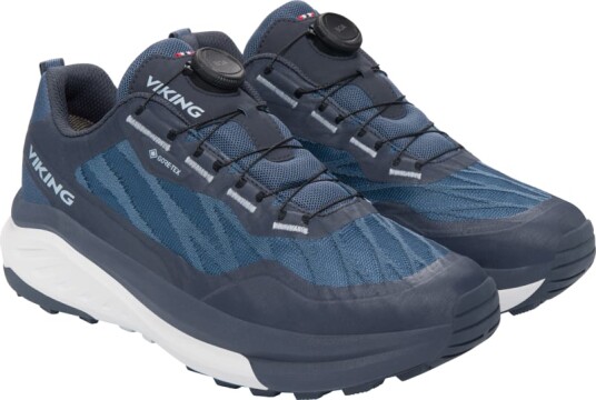 Viking Footwear Men's Anaconda Hike Low Gore-Tex Boa Blå 41 Man