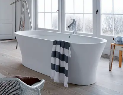 Duravit Cape Cod Frittstående badekar 1855x885 mm. DuraSolid A