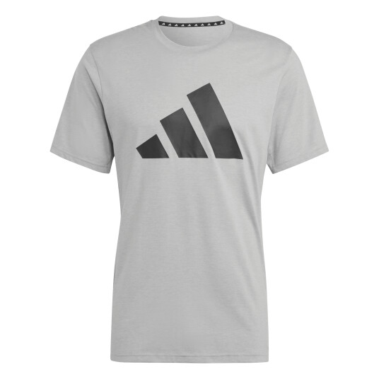 Adidas Train Essentials Feelready Logo Training T Shirt t skjorte herre L MEDIUM GREY HEATHER/