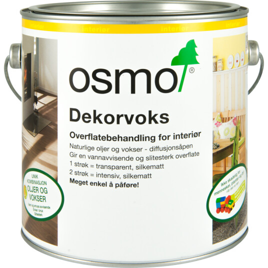 OSMO DEKORVOKS TR 3111 2,5L HVIT