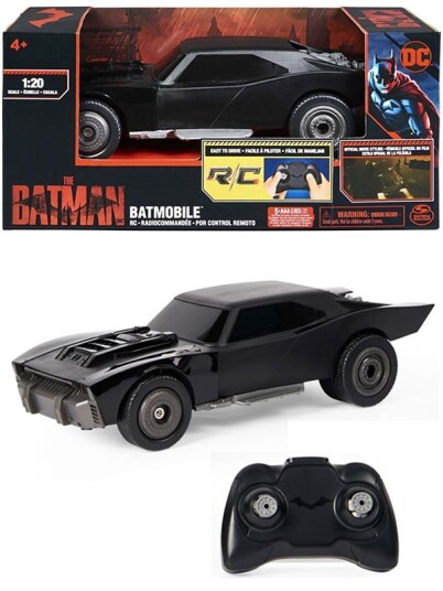 Batman The Batman Movie RC Batmobile 2.4 GHz radiostyrt bil 30 cm