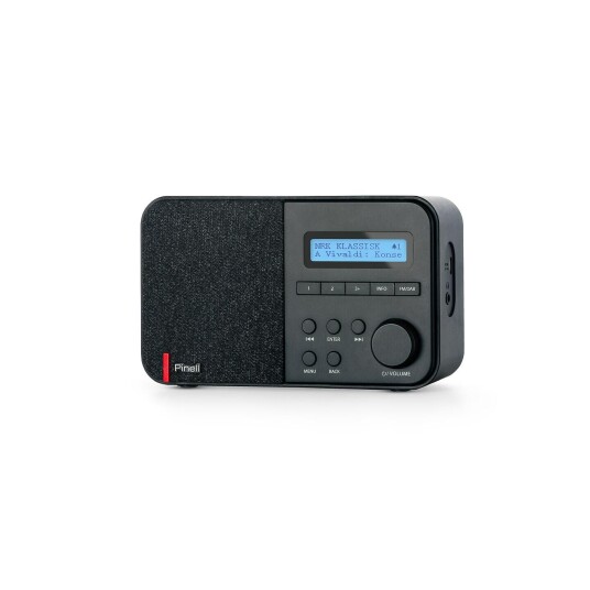 Pinell Supersound Mini Bærbar Dab Radio Med Batteri