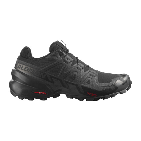 Salomon Speedcross 6, terrengløpesko dame 38 2/3 Black/black/phantom