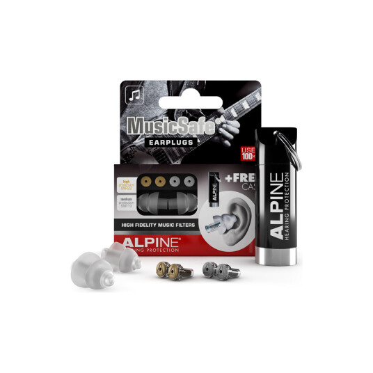 Alpine Hearing Protection Musicsafe Earplugs