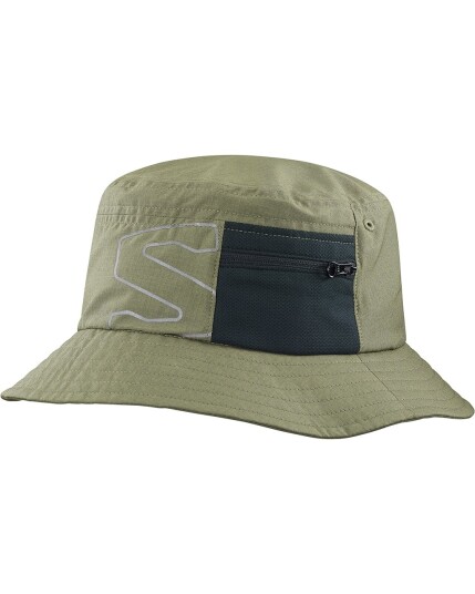 Salomon Classic Bucket Hat Olive Night/Black