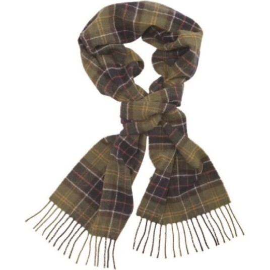 Barbour Unisex Tartan Lambswool Scarf OneSize, Classic