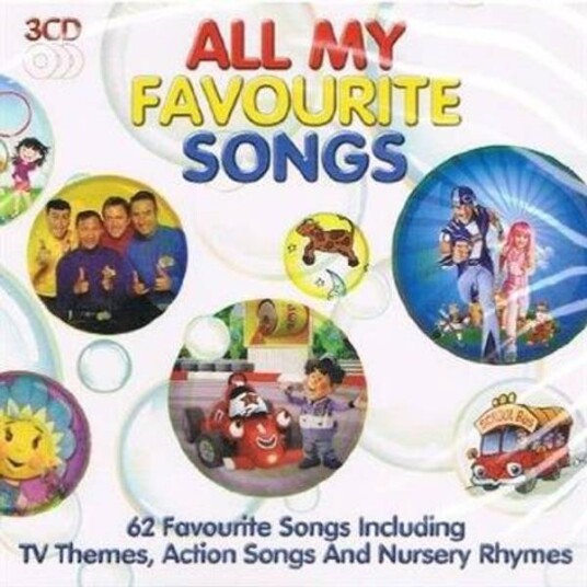 All My Favourite Songs 3cd Fra Tv Og Film For Barn.