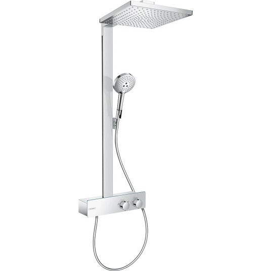 Hansgrohe Raindance E Showerpipe 300 300x300 mm, 1jet, EcoSmart, Krom