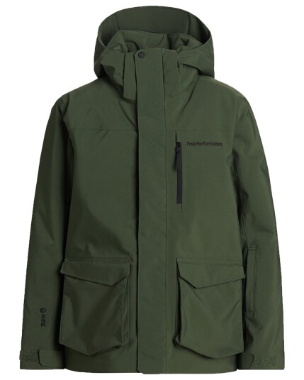 Peak Performance Pact Jacket JR Thrill Green (Storlek 140)