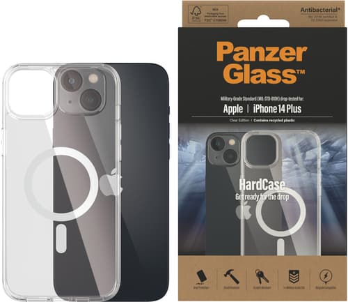 Panzerglass Hardcase Magsafe Iphone 14 Plus Gjennomsiktig