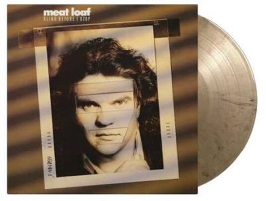 Meat Loaf Blind Before I Stop Limited Edition Gold & Black Marbled Vinyl