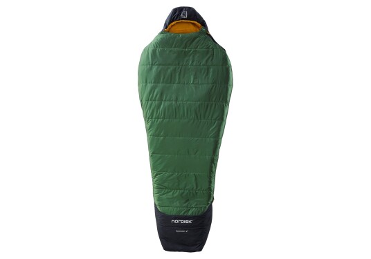 Nordisk Gormsson -2° Mummy Artichoke Green/Mustard Yellow/Black OneSize, Artichoke Green/Mustard Yellow/Black