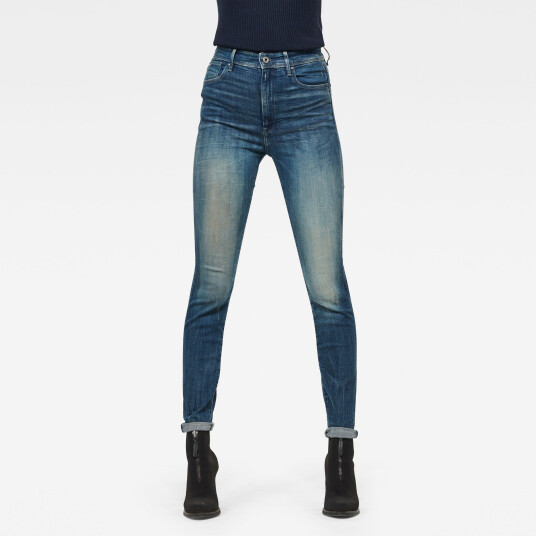 G-Star RAW Kafey Ultra High Skinny Jeans - Medium blue - Women 26-32 Medium blue female