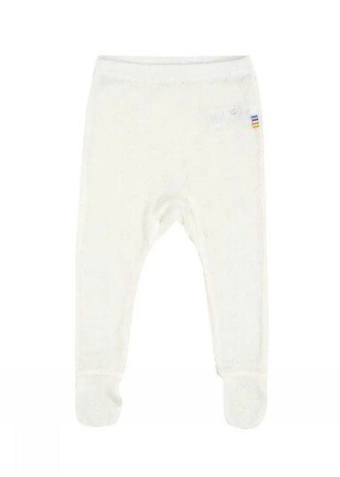 Ull og silke leggings i naturhvit | Joha | Baby | Natur / off-white | størrelse 60 | 85% Ull og 15% Silke til