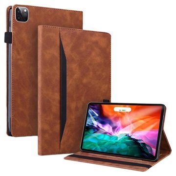 Business Style iPad Pro 12.9 2020/2021/2022 Smart Folio-etui Brun