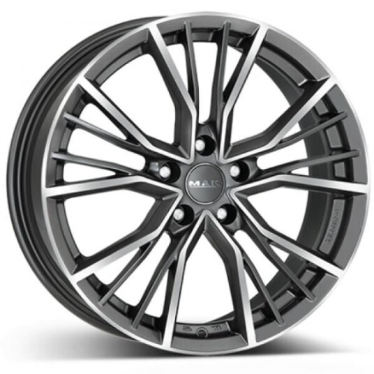 Mak Union Gunmetal Machined Face 9.5x21 5x112 ET36 B66.5