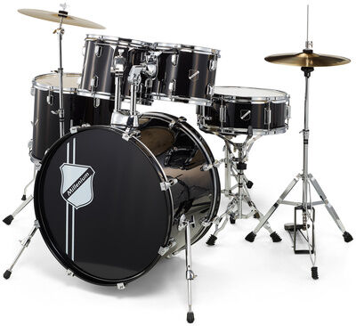 Millenium Focus 20 Drum Set Svart