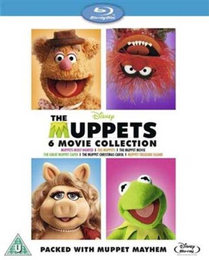 The Muppets Six Movie Collection BluRay Import