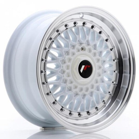 Japan Racing Jr9 White Machined Lip 8x16 4x100 ET25 B74.1