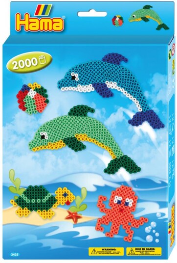 Hama Ironing beads set - dolphins 2000pcs.