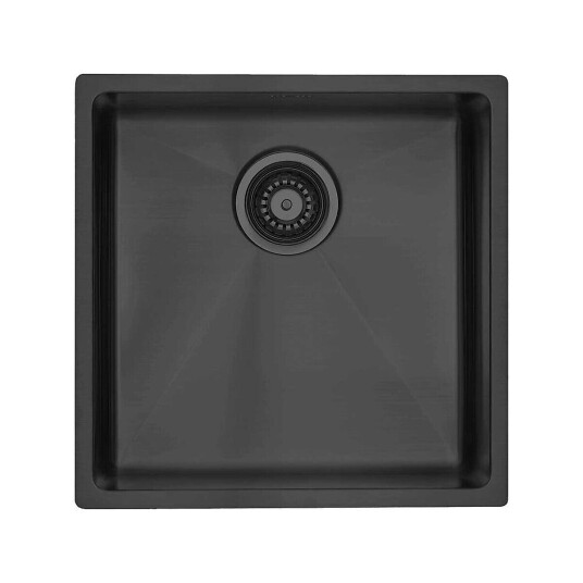 Lavabo Kubus 400 Soft Kjøkkenvask 440x440x180 mm, Shadow