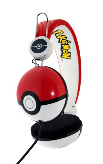 Pokemon On-Ear Headset for barn Maks. 95dB fra 8 år Pokemon Pokeball