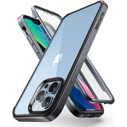 SUPCASE iPhone 13 Pro SUPCASE UB Edge Pro Deksel Med Skjermbeskytter - Svart