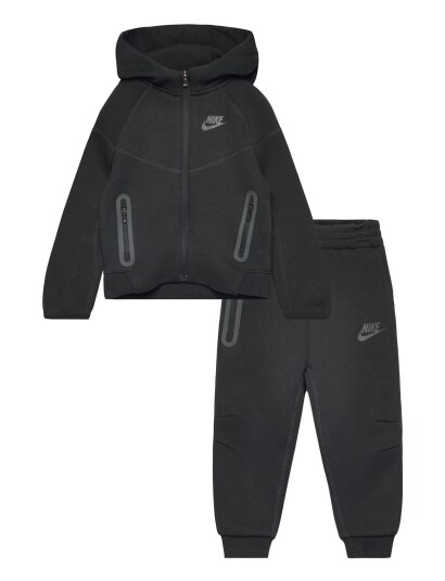 Nike Nkn Tech Fleece Hooded Full Zi / Nkn Tech Fleece Hooded Full Black Nike BLACK 74-80,80-86,86-92