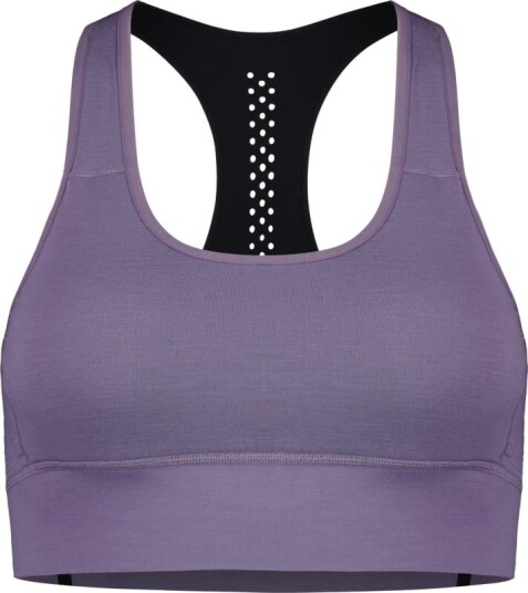 Mons Royale Women's Stratos Merino Shift Sports Bra Lilla XS Woman