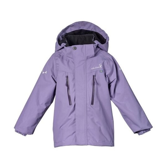 Isbjörn Storm Hardshell Jacket Kids Moss 98/104 Lavender 110/116 cl