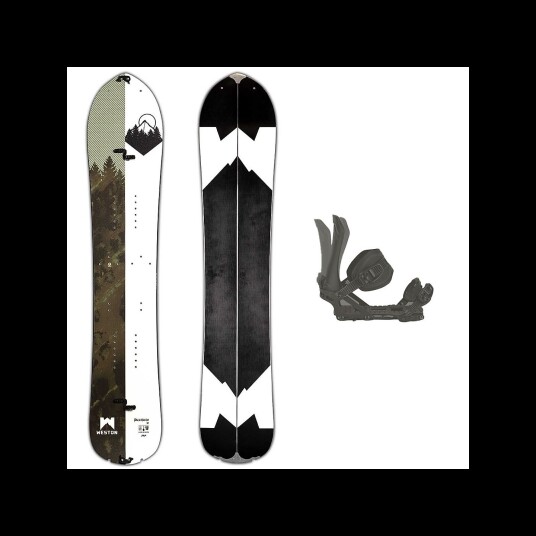 Weston Snowboards Weston Backwoods Split m/binding Splitboardpakke - Herre