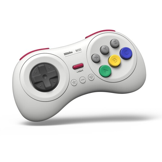 8BitDo M30 Bluetooth Pad White