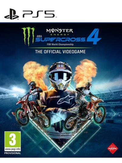 Monster Energy Supercross: The Official Videogame 4 (PS5)