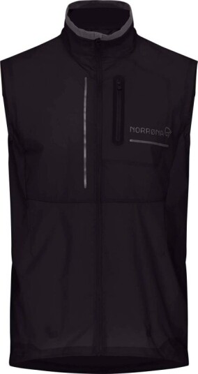 Norrøna Men's Senja Aero90 Vest Sort XL Man