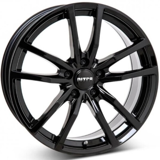 Nitro Sabre Gloss Black 7.5x17 5x114.3 ET35 B73.1