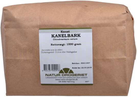 Natur Drogeriet Natur-Drogeriet Kanelbark Malt Ceylon 1 Kg