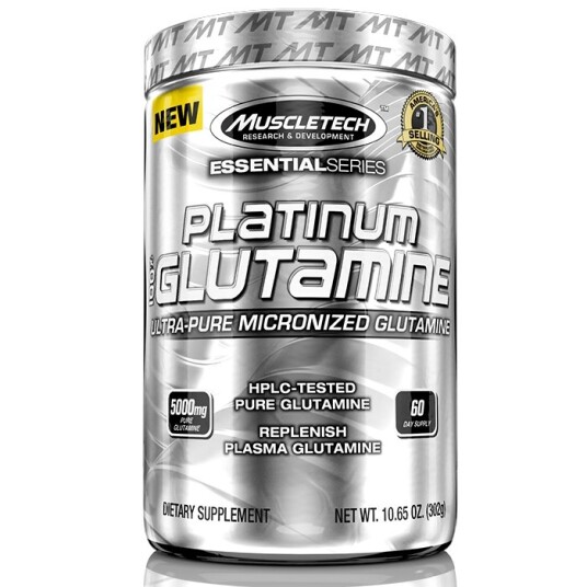 MuscleTech 100% Platinum Glutamine 302g