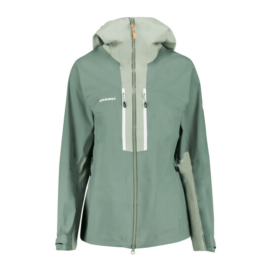 Mammut Taiss HS Hooded Jacket, skalljakke dame L Dark Jade-jade