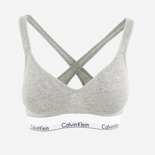 Calvin Klein Bralette Lift - Grey Heather