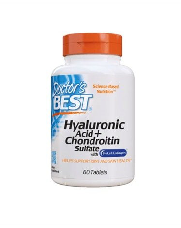 Doctor's Best Hyaluronic Acid & Chondroitin Sulfate 60 Caps