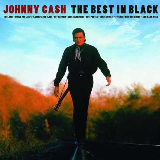 Johnny Cash The Best In Black 2lp Vinyl