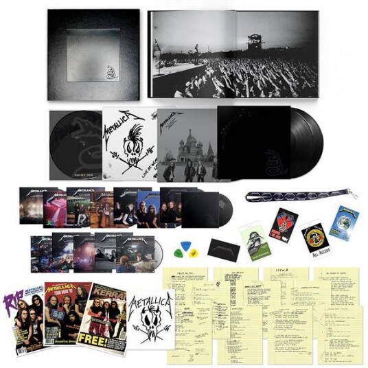 Metallica Metallica The Black Album Super Deluxe Box Set 6lp Vinyl + 14CD + 6DVD