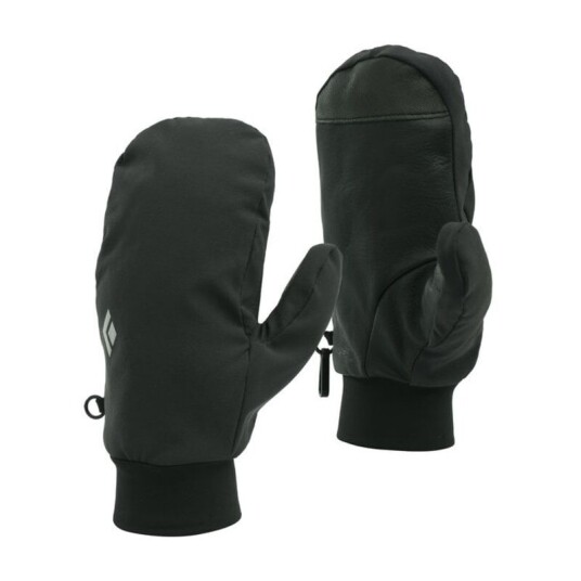 Black Diamond MidWeight Softshell Mitts L, Smoke