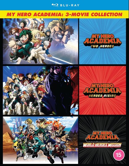 My Hero Academia  3 Movie Collection