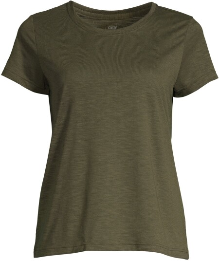 Casall Texture Tee Forest Green 36